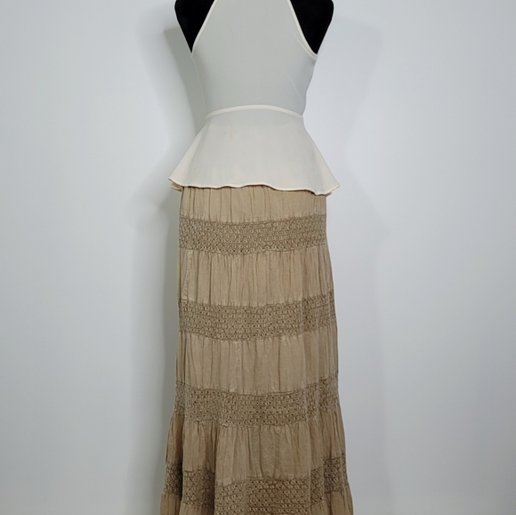 MONTEAU Blouse in Beige - Picture 9 of 13